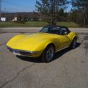 1972 Yellow Chevrolet Corvette thumbnail
