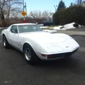 1972 White Chevrolet Corvette thumbnail