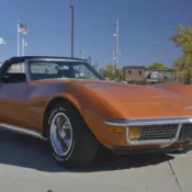 1972 Orange Chevrolet Corvette thumbnail