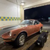 1972 Red Datsun 240Z thumbnail