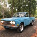 1972 Blue Datsun Pickup thumbnail