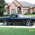1972 Black Chevrolet El Camino thumbnail
