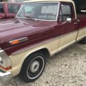 1972 Burgundy Ford F-100 thumbnail