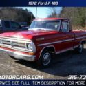 1972 Red Ford F-100 thumbnail