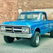 1972 Medium Blue Metallic GMC K1500 thumbnail