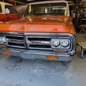 1972 Orange GMC Pickup thumbnail