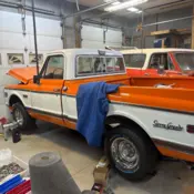 1972 Orange GMC Pickup thumbnail