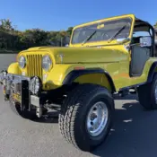 1972 Yellow Jeep CJ-5 thumbnail