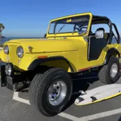 1972 Yellow Jeep CJ thumbnail
