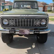 1972 Green Jeep Commando thumbnail
