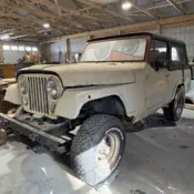 1972 Beige Jeep Wrangler thumbnail