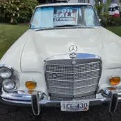 1972 White Mercedes-Benz se 280 thumbnail