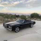 1972 Black Mercury Cougar thumbnail