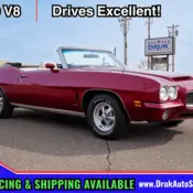 1972 Burgundy Pontiac GTO Convertible Tribute thumbnail