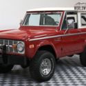 1972 Red Ford Bronco thumbnail