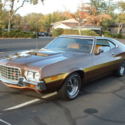 1972 Red Ford Torino thumbnail