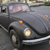 1972 Matte Black Volkswagen Beetle - Classic thumbnail