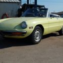 1972 Yellow Alfa Romeo Spider thumbnail
