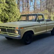 1973 Yellow Ford F-100 thumbnail
