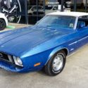 1973 Blue Ford Mustang thumbnail