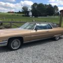 1973 Yellow Cadillac DeVille thumbnail