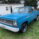 1973 Blue Chevrolet C-10 thumbnail