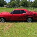 1973 Red with Black Tribal Plymouth Duster thumbnail