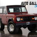 1973 Burgundy Ford Bronco thumbnail