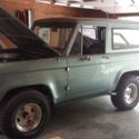 1973 sea foam blue Ford Bronco thumbnail