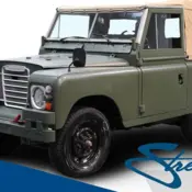 1973 Military Green Land Rover Series III thumbnail