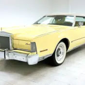 1973 Yellow Lincoln Continental thumbnail
