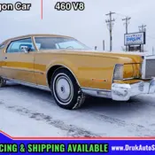 1973 Gold Lincoln Continental Mark IV thumbnail