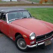 1973 Red MG Midget thumbnail