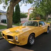 1973 Yellow Pontiac Firebird thumbnail