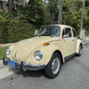 1973 Brown Volkswagen Super Beetle thumbnail