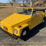 1973 Yellow Volkswagen Thing thumbnail