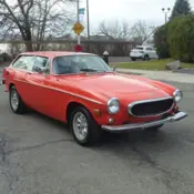 1973 Orange Volvo P1800ES thumbnail