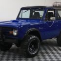 1974 Blue Ford Bronco thumbnail
