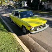 1974 Yellow BMW 2002 thumbnail