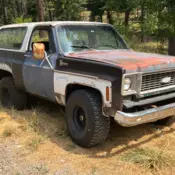 1974 Blue Chevrolet Blazer thumbnail