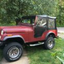 1974 Burgundy Jeep CJ thumbnail