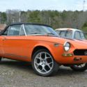 1974 Orange Fiat 124 Spider thumbnail