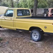 1974 Yellow Ford F-100 thumbnail