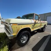 1974 Yellow Ford F250 thumbnail