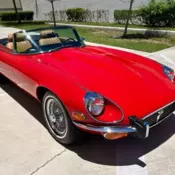 1974 Red Jaguar XK thumbnail