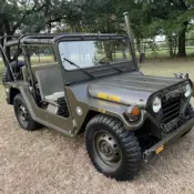1974 Green Jeep M151 thumbnail