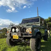 1974 Green Land Rover Series III thumbnail
