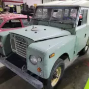 1974 Green Land Rover Defender thumbnail