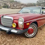 1974 Red Mercedes-Benz 200-Series thumbnail