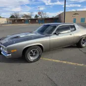 1974 Grey Plymouth Road Runner thumbnail